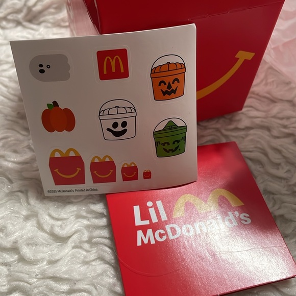 # 8 Boo Bucket Lil McDonald's 2025 Happy Meal Toy Mini McDonald Series pumpkin 🎃 - Picture 4 of 6